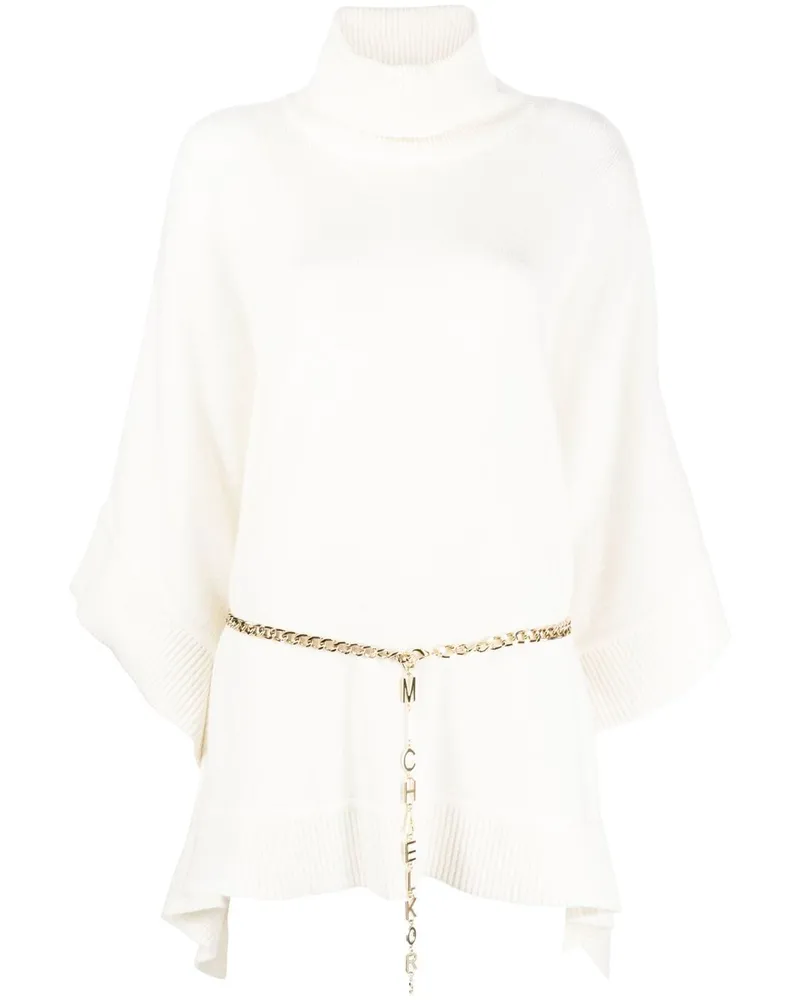 Michael Kors Pullover mit Gürtel - Nude Nude