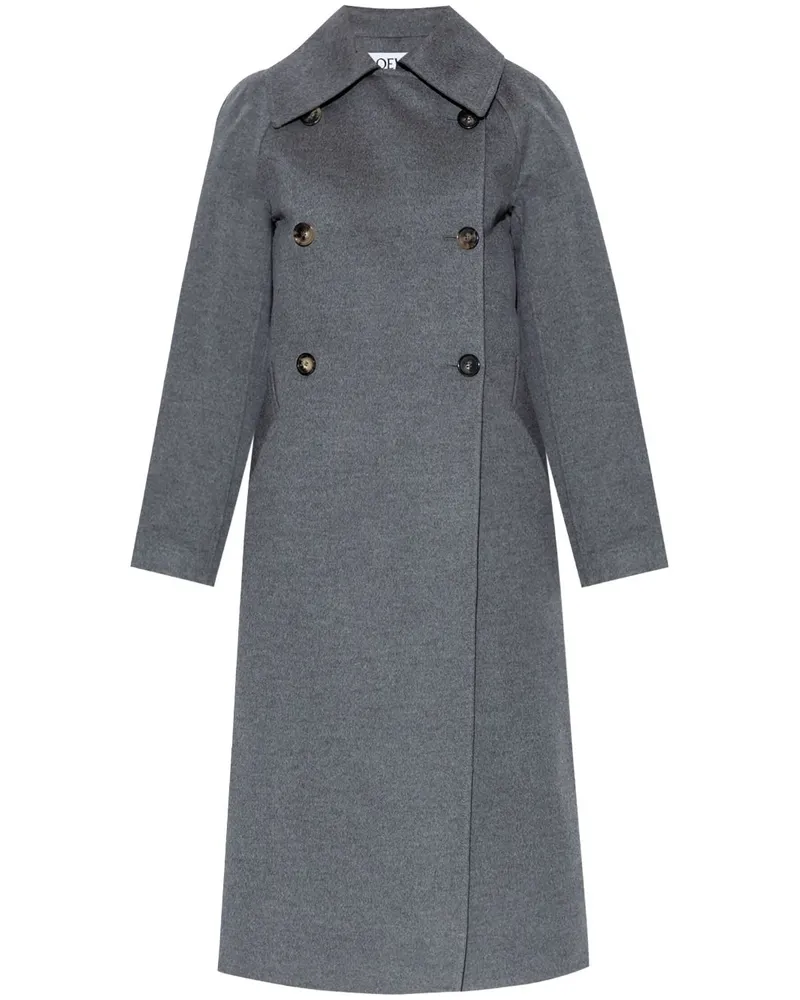 Loewe Klassische Cabanjacke - Grau Grau