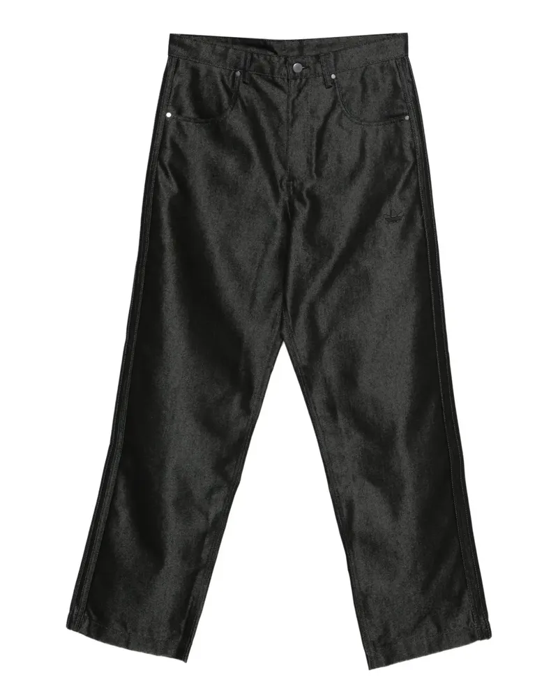 adidas Hose mit seitlichen Streifen - Schwarz Schwarz
