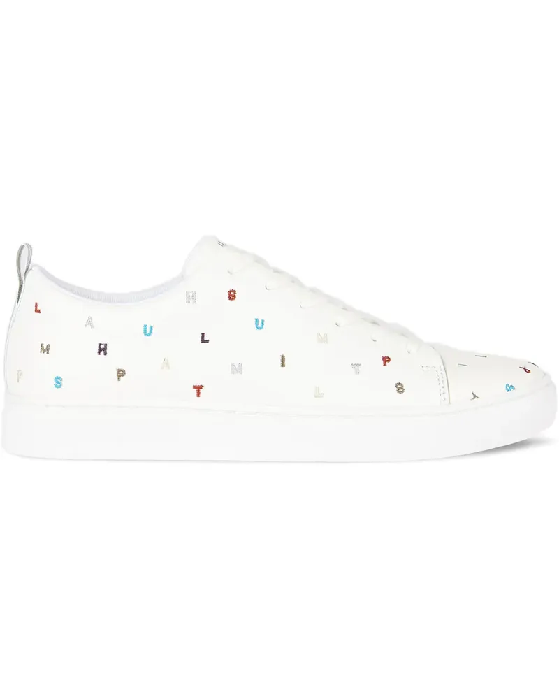 Paul Smith Sneakers mit Alphabet-Print - Weiß Weiß