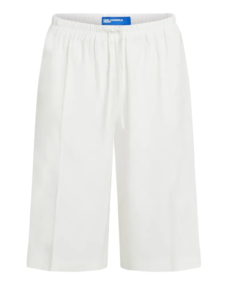 Karl Lagerfeld Shorts mit aufgesetzter Tasche - Nude Nude