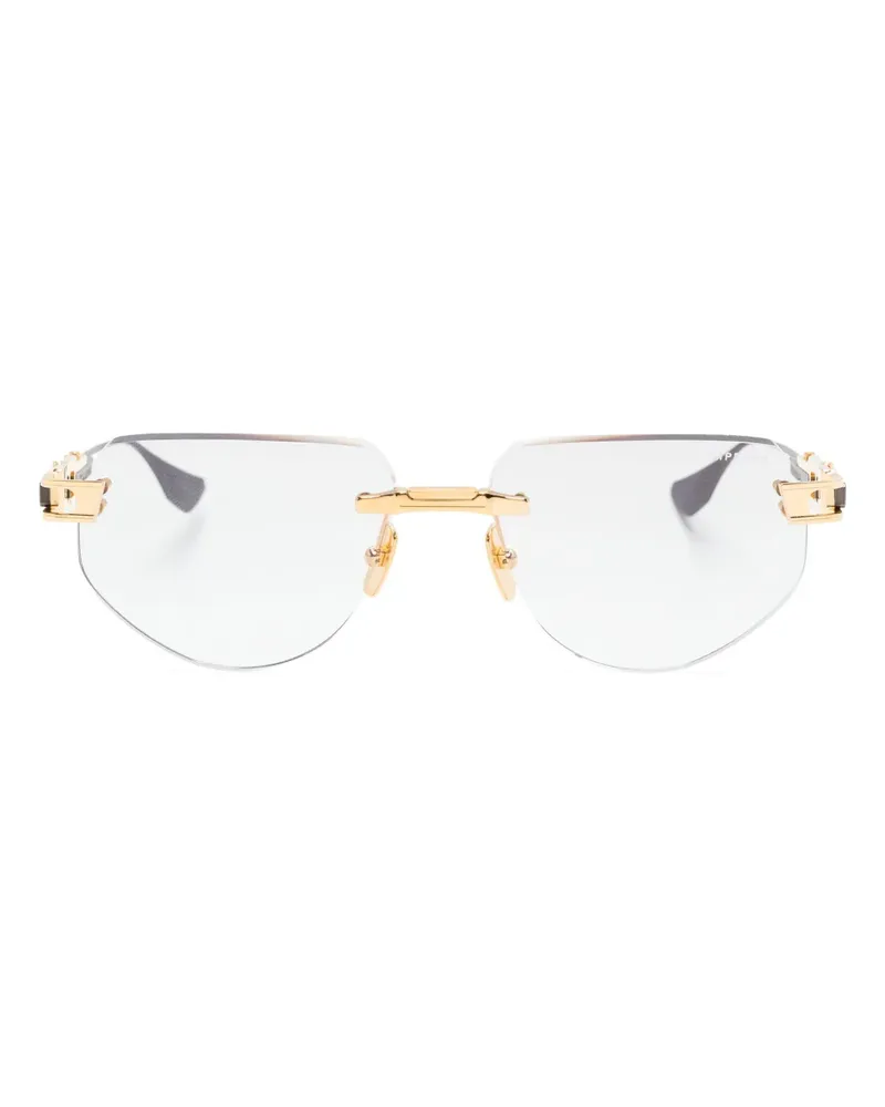 DITA Grand-Imperyn Brille mit geometrischem Gestell - Schwarz Schwarz