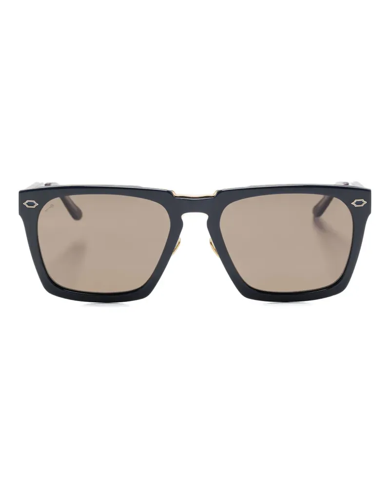 Leisure Society Lugano square-frame sunglasses - Blau Blau