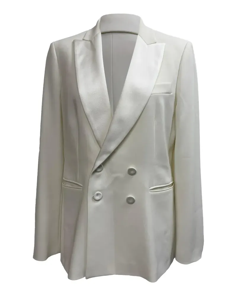 Max Mara Double-breasted blazer - Weiß Weiß