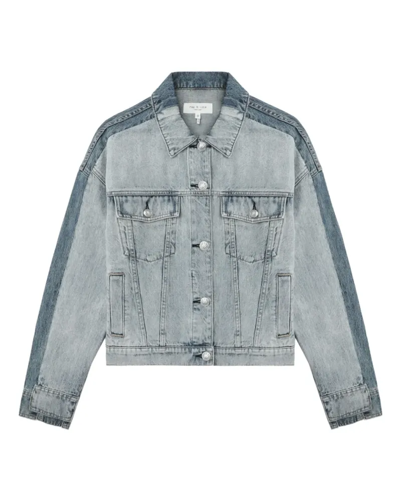 Rag & Bone Jacke mit Einsätzen - Blau Blau