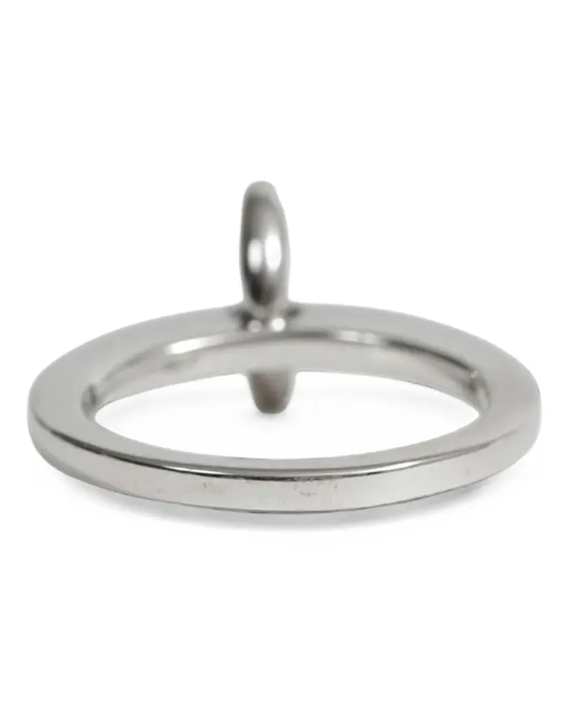 Alan Crocetti Blade Loop Ring - Silber Silber