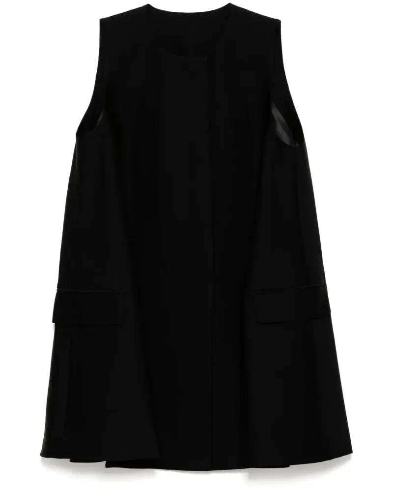JNBY Ärmelloses Kleid in A-Linie - Schwarz Schwarz