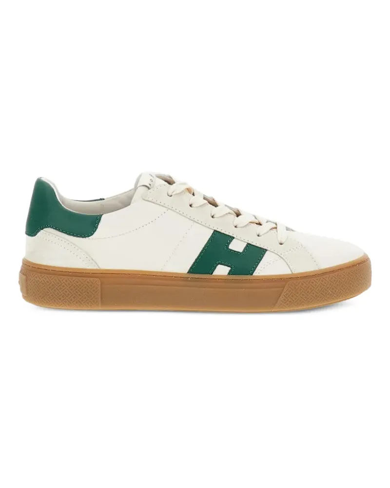 Hogan Sneakers mit Wildledereinsätzen - Nude Nude