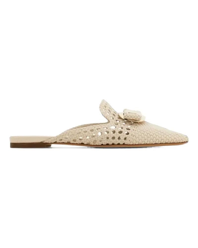 Ferragamo Trenchy Lazo mules - Nude Nude