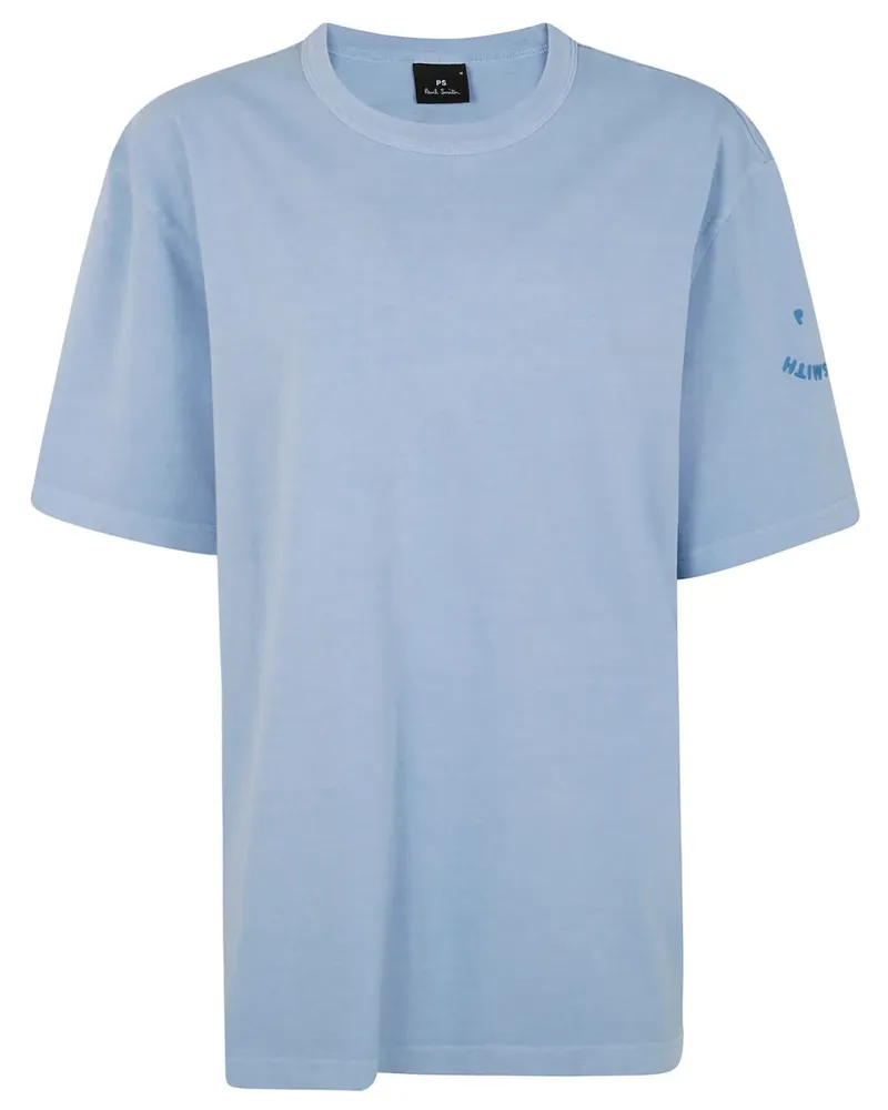 Paul Smith T-Shirt aus Bio-Baumwolle - Blau Blau