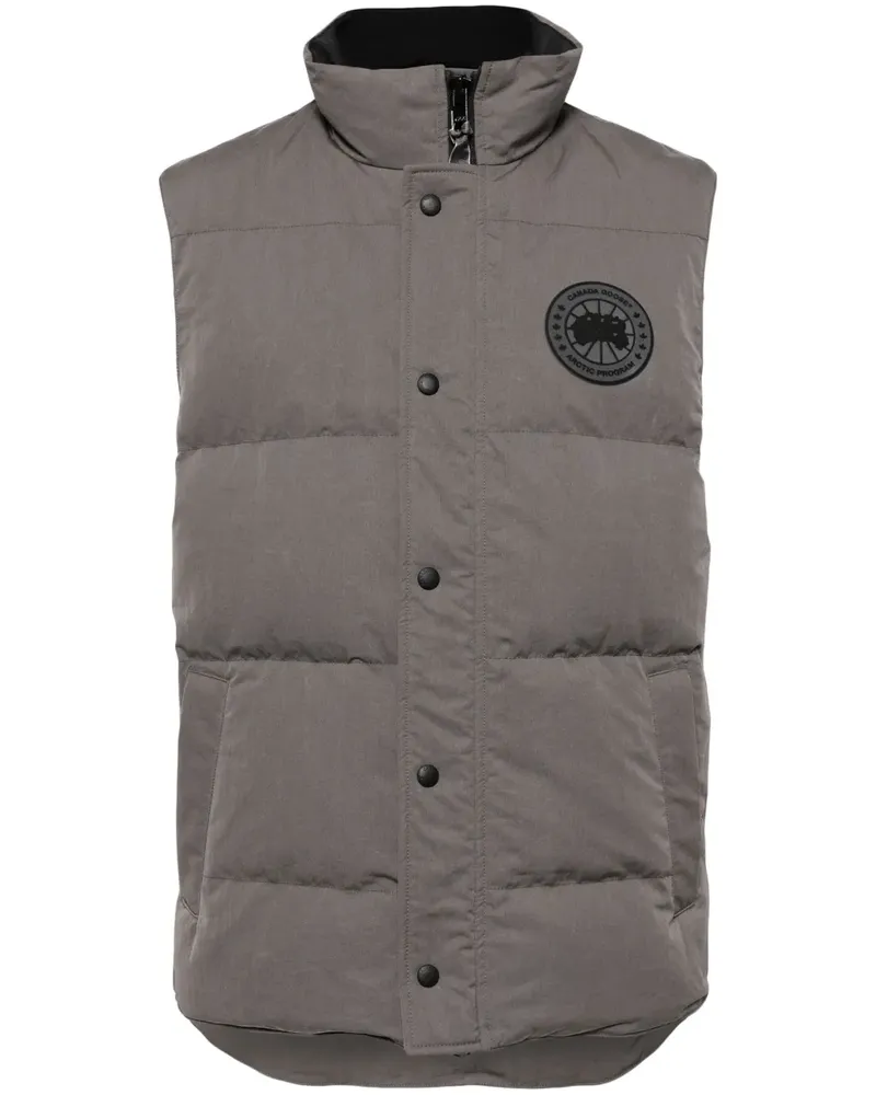 Canada Goose Gefütterte Garson Weste - Grau Grau
