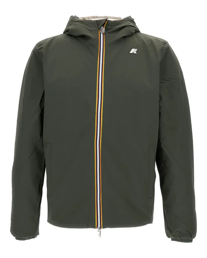 K-Way Reversible hooded jacket - Grün Grün