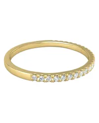 VEYNOU 18kt recycelter Mara Gelbgoldring mit Diamant Gold