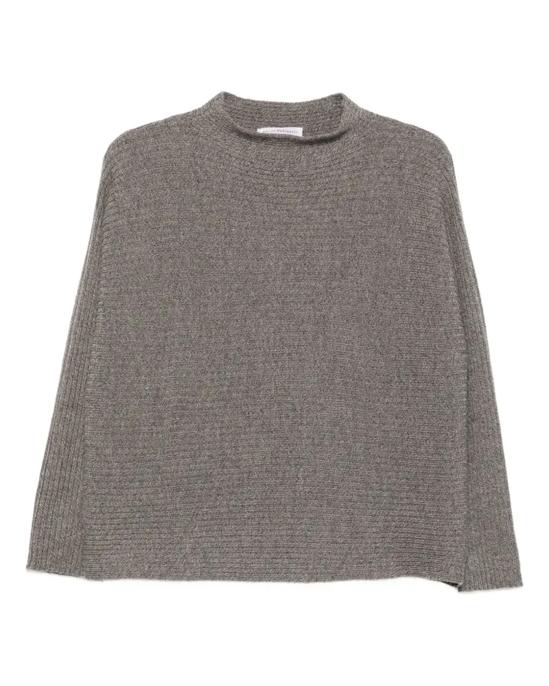 Amina Rubinacci Gerippter Abaco Pullover - Braun Braun