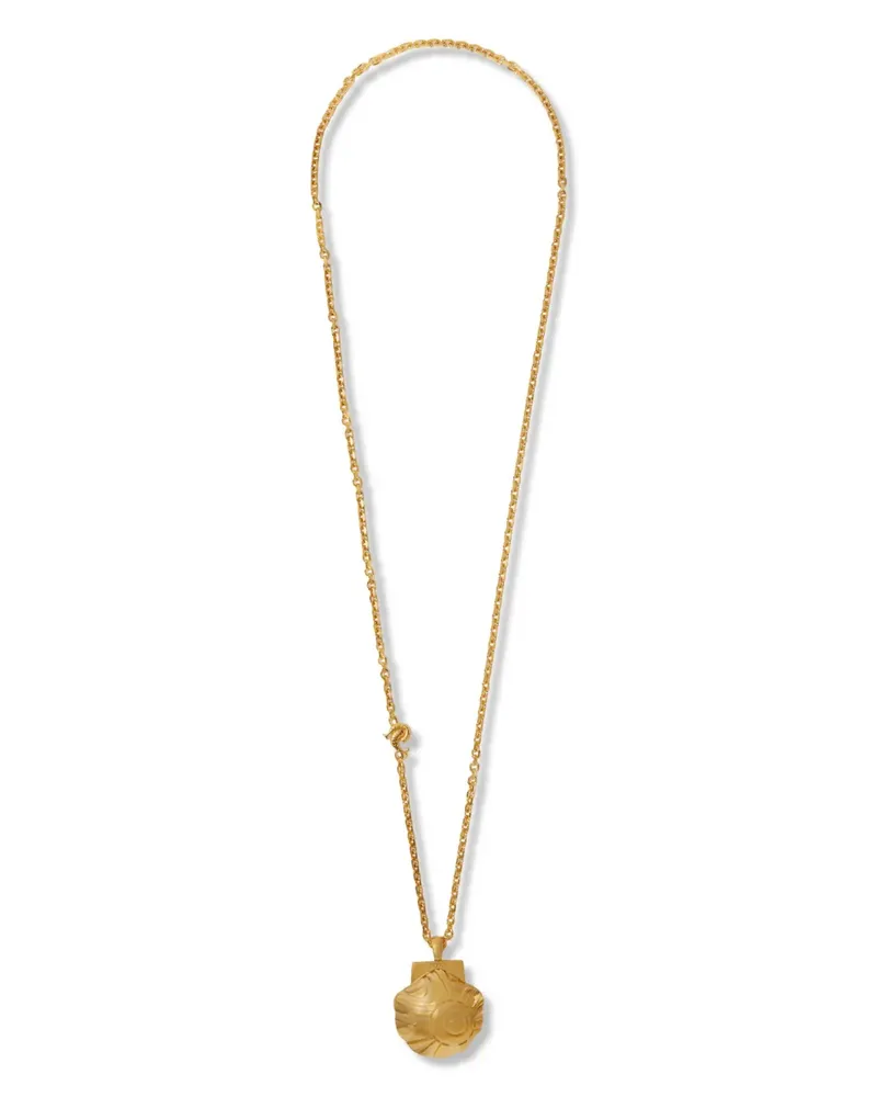 Emilio Pucci Shell Halskette - Gold Gold