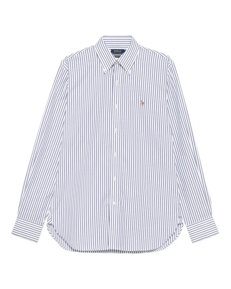 Ralph Lauren Gestreiftes Hemd - Weiß Weiß