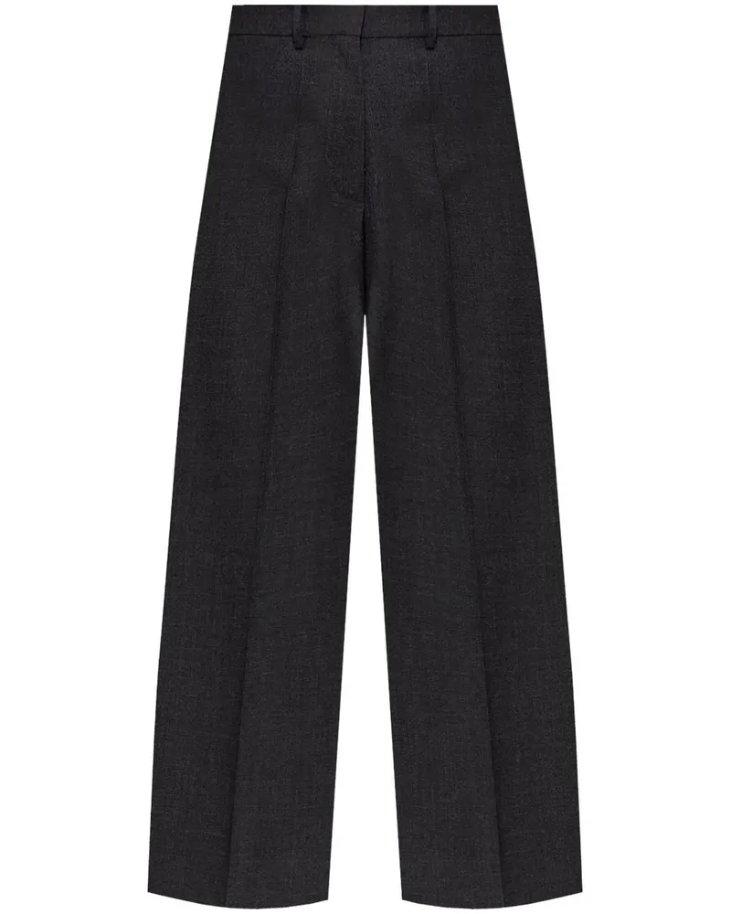 Givenchy Hose mit weitem Bein - Grau Grau
