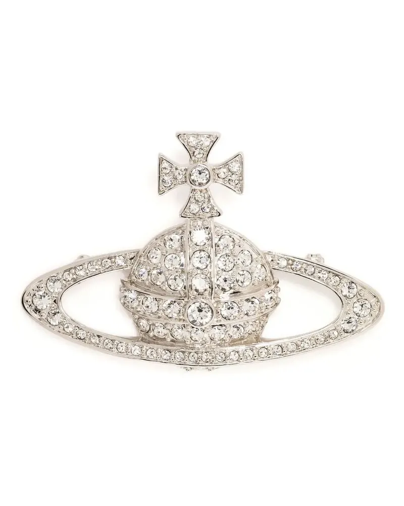 Vivienne Westwood Klassische Brosche - Silber Silber