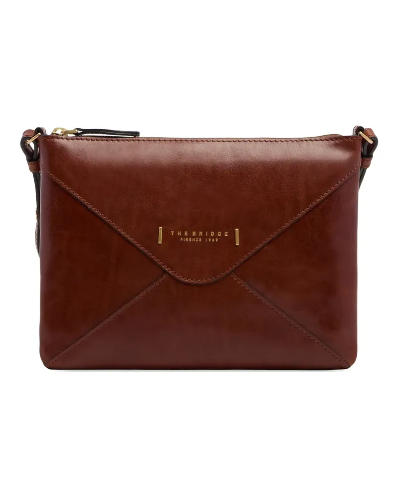 The Bridge Eckige Schultertasche - Braun Braun