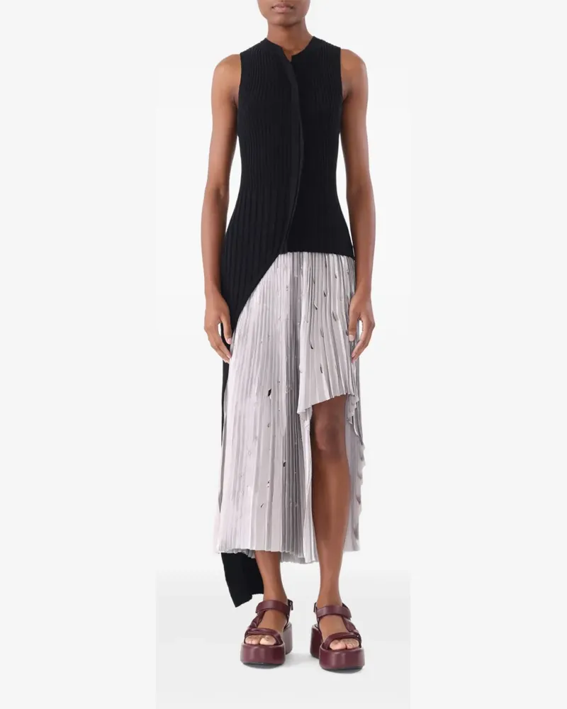 Jason Wu Asymmetrisches Oberteil - Schwarz Schwarz