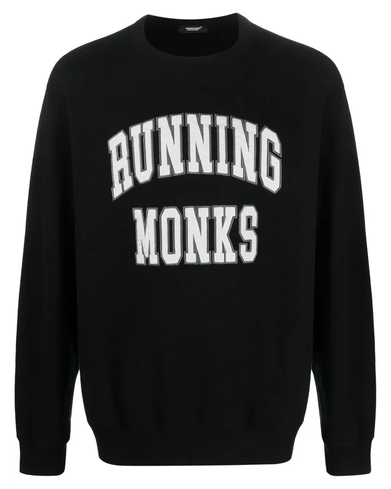 Undercover Running Monks Sweatshirt Schwarz