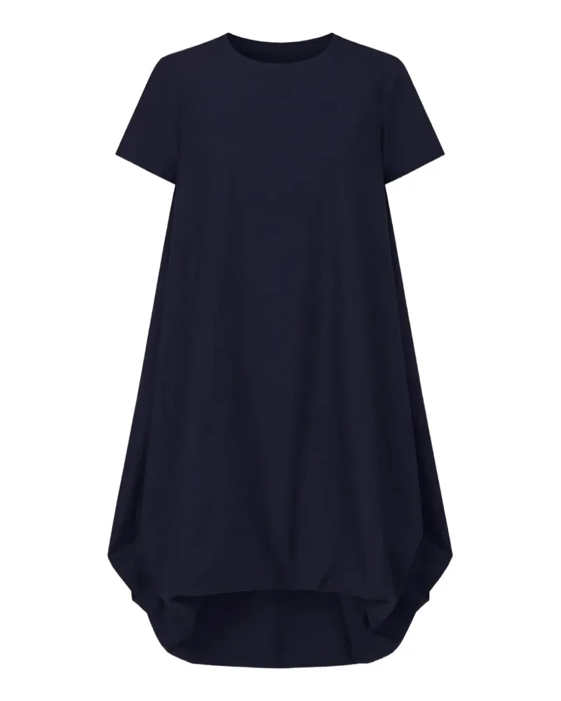 MEIMEIJ Kurzärmeliges Minikleid mit Ballonsaum - Blau Blau