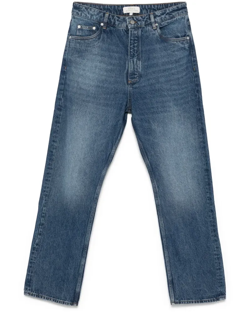 Studio Nicholson Gerade Jeans - Blau Blau