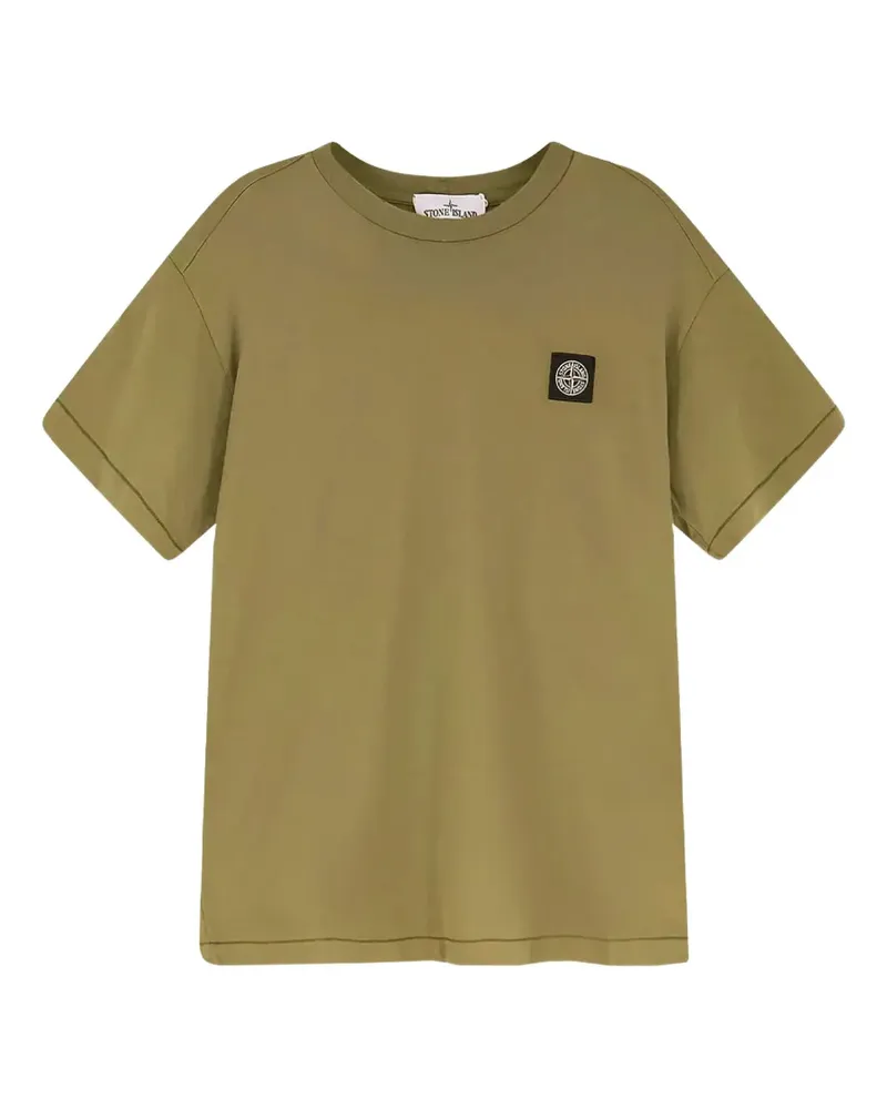 Stone Island 2100027 60/2 cotton jersey T-shirt - Grün Grün