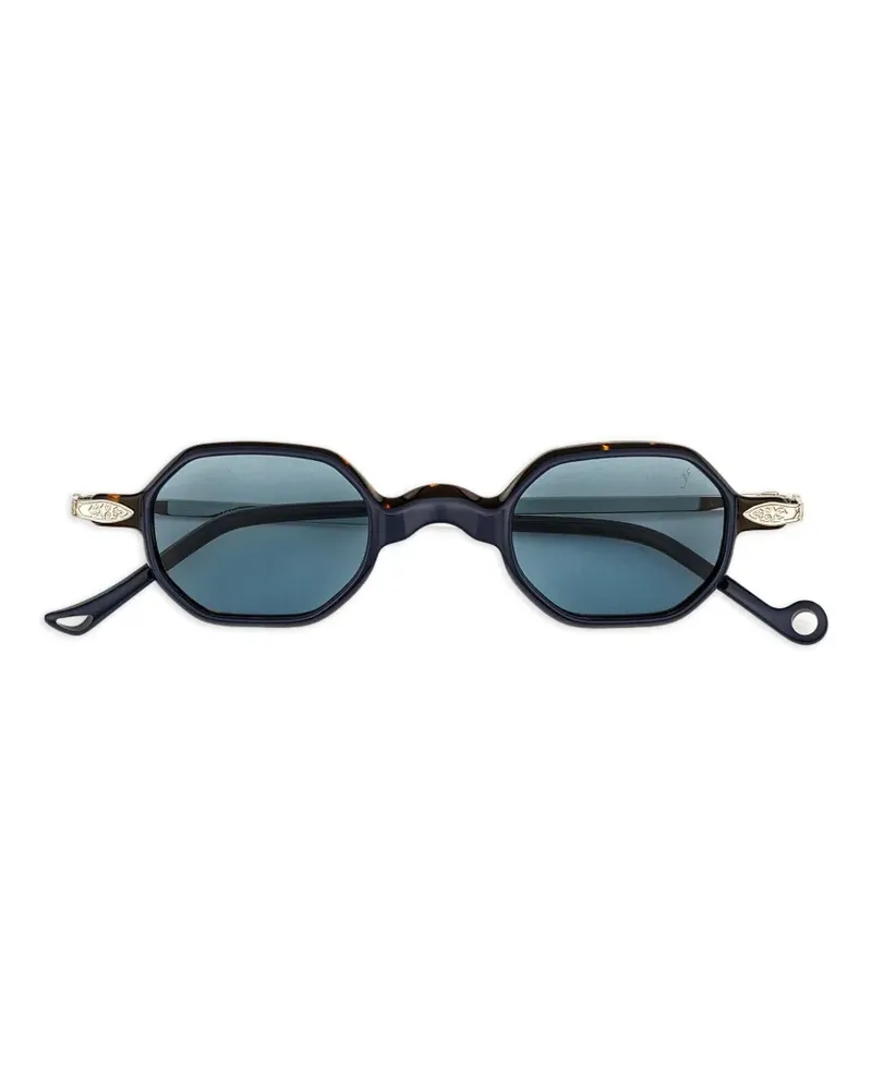 Eyepetizer Boca oval-frame sunglasses - Gold Gold