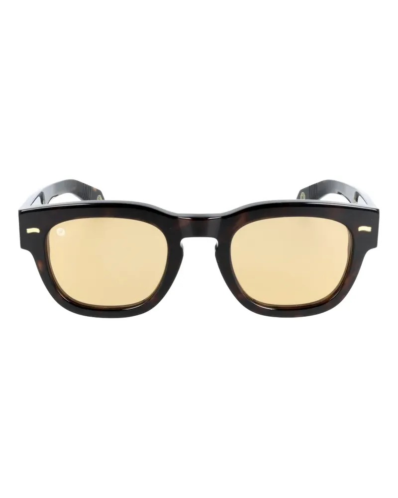 Kyme Eckige Nando Sonnenbrille - Braun Braun