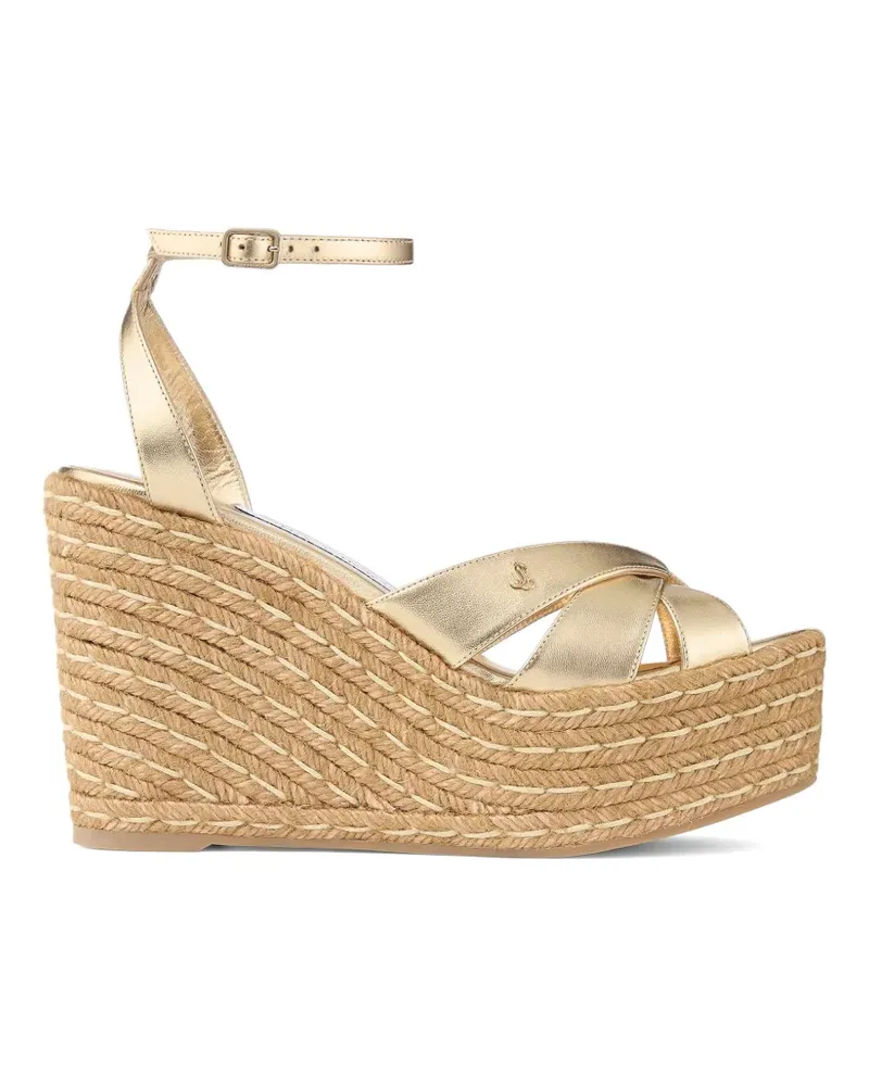 Jimmy Choo Korra Espadrilles - Gold Gold
