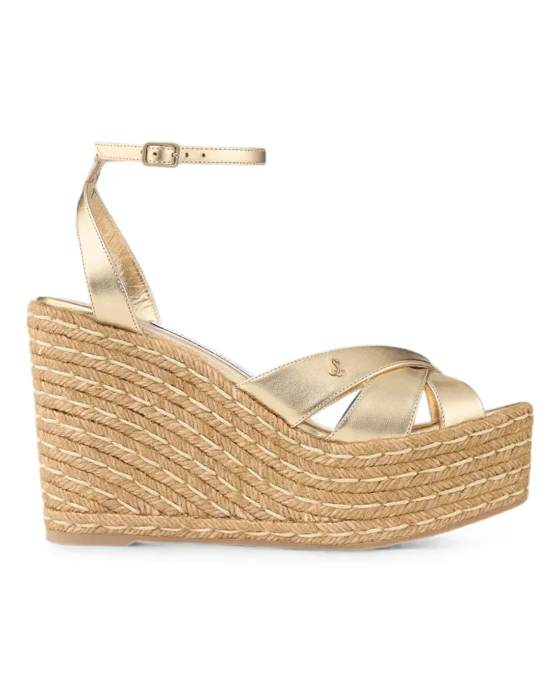 Jimmy Choo Korra Espadrilles - Gold Gold