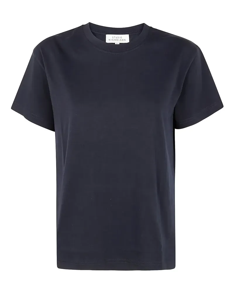 Studio Nicholson Klassisches T-Shirt - Blau Blau