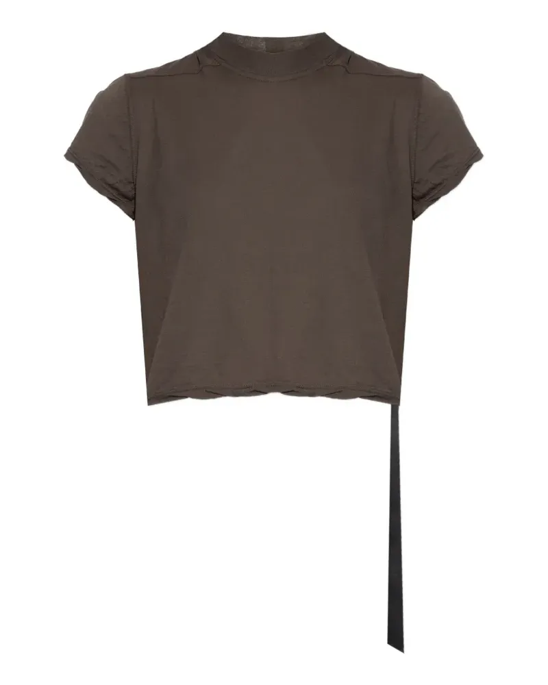 DRKSHDW by Rick Owens Cropped Small Level T-shirt - Braun Braun