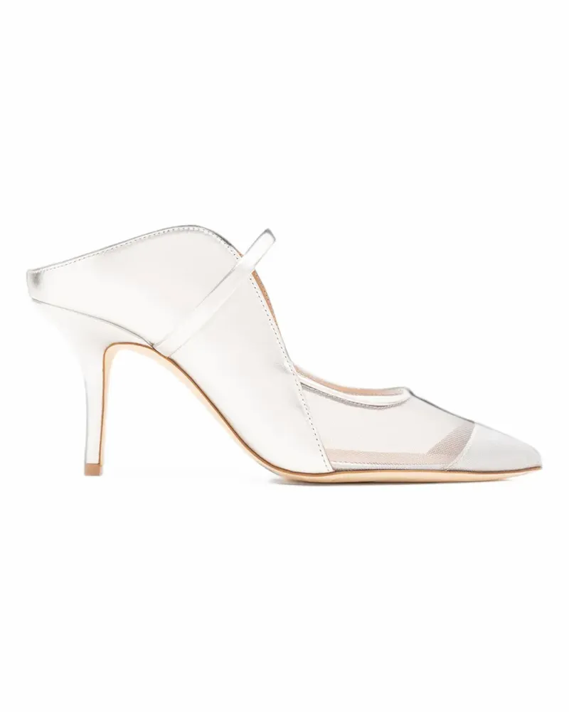 Malone Souliers Maureen Arc Mesh-Mules - Silber Silber