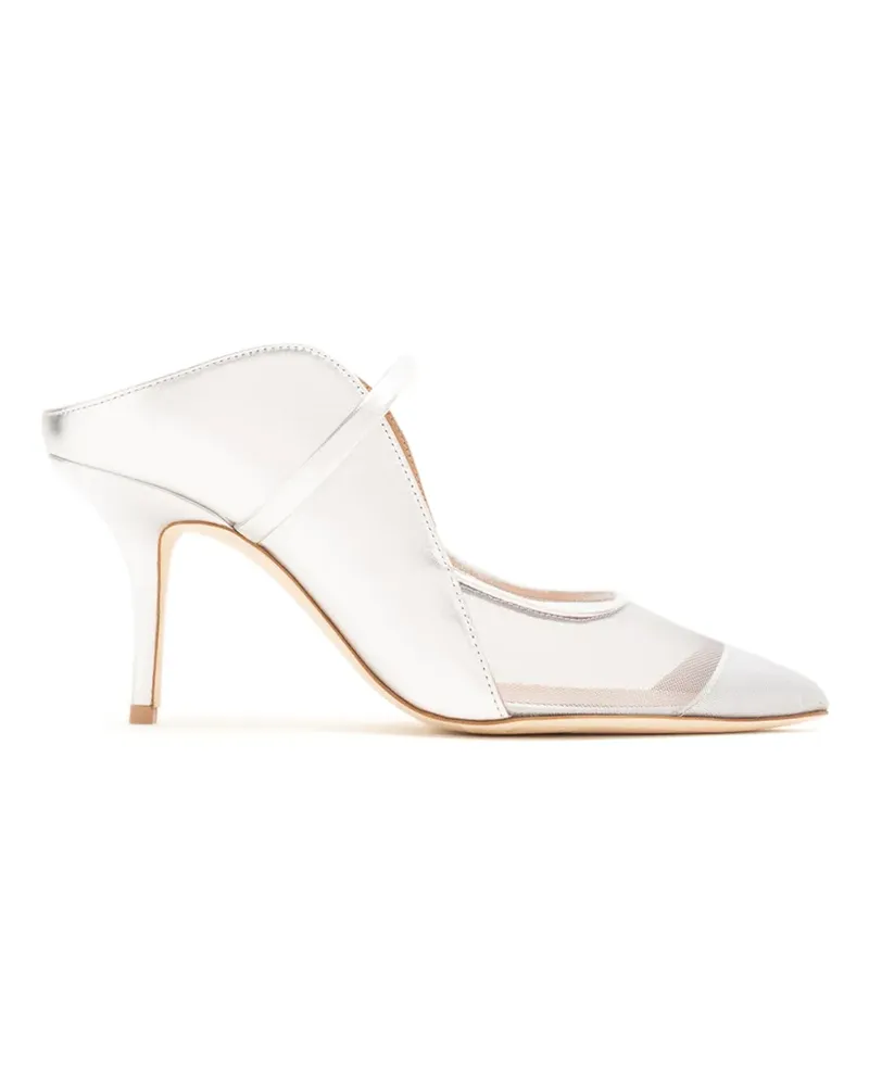 Malone Souliers Maureen Arc Mesh-Mules - Silber Silber