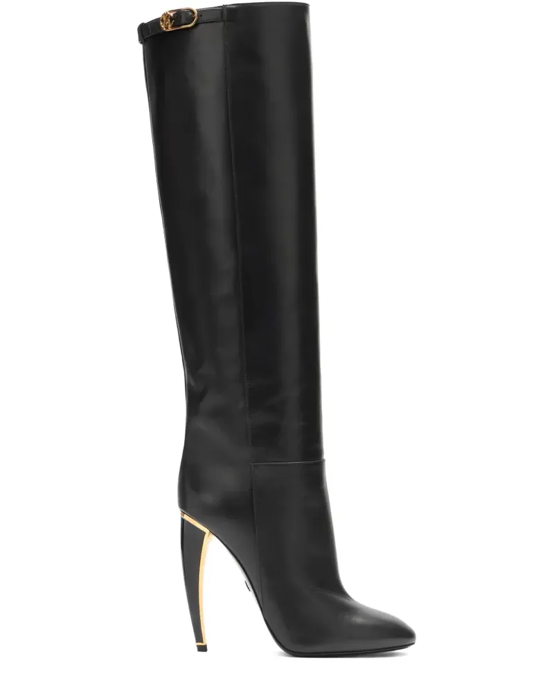 Roberto Cavalli Kniehohe Stiefel - Schwarz Schwarz