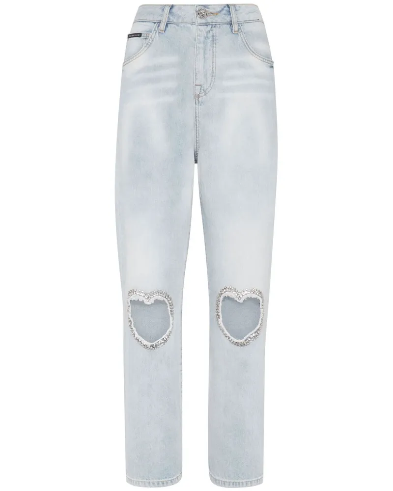 Philipp Plein Gerade Jeans - Blau Blau