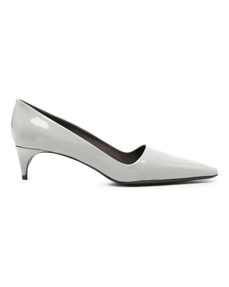 BERNADETTE Pumps mit spitzer Kappe - Grau Grau