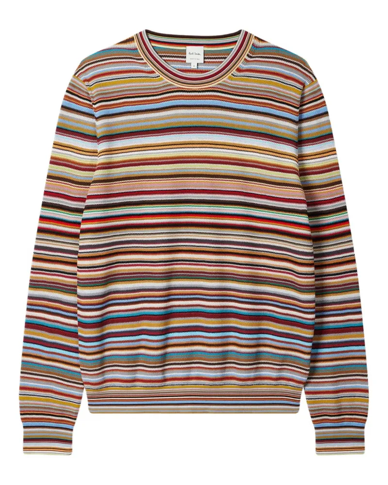 Paul Smith Gestreifter Pullover - Rot Rot