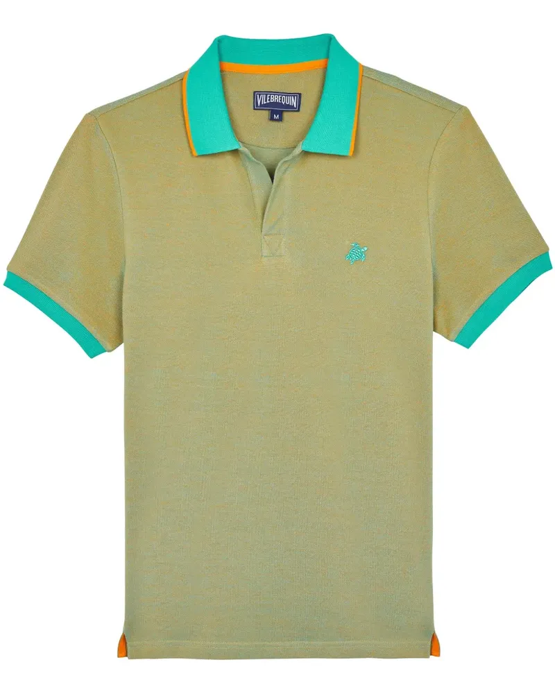 Vilebrequin Poloshirt aus Bio-Baumwolle - Grün Grün