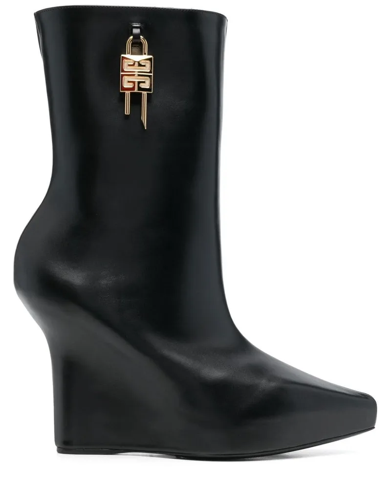 Givenchy Stiefel mit Wedge-Absatz Schwarz