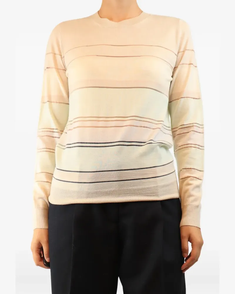 Jason Wu Gestreifter Pullover - Nude Nude