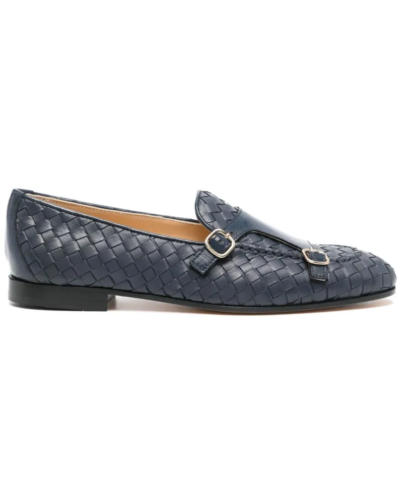 Doucal´s Loafer mit Webmuster - Blau Blau