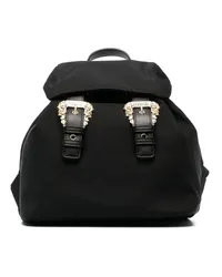 Versace Jeans Rucksack mit Schnallen Schwarz