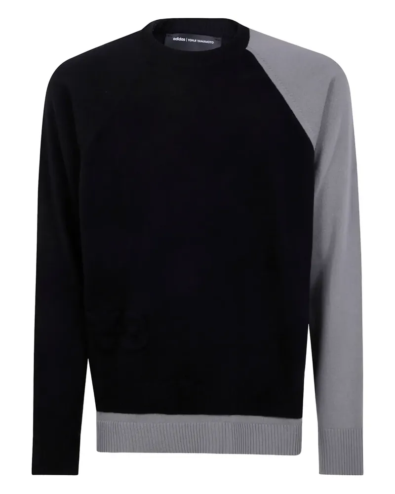 Y-3 Pullover mit Raglanärmeln - Schwarz Schwarz