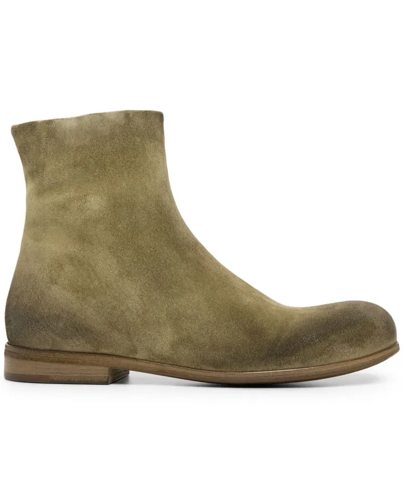 Marsèll Knöchelhohe Wildlederstiefel - Grün Grün