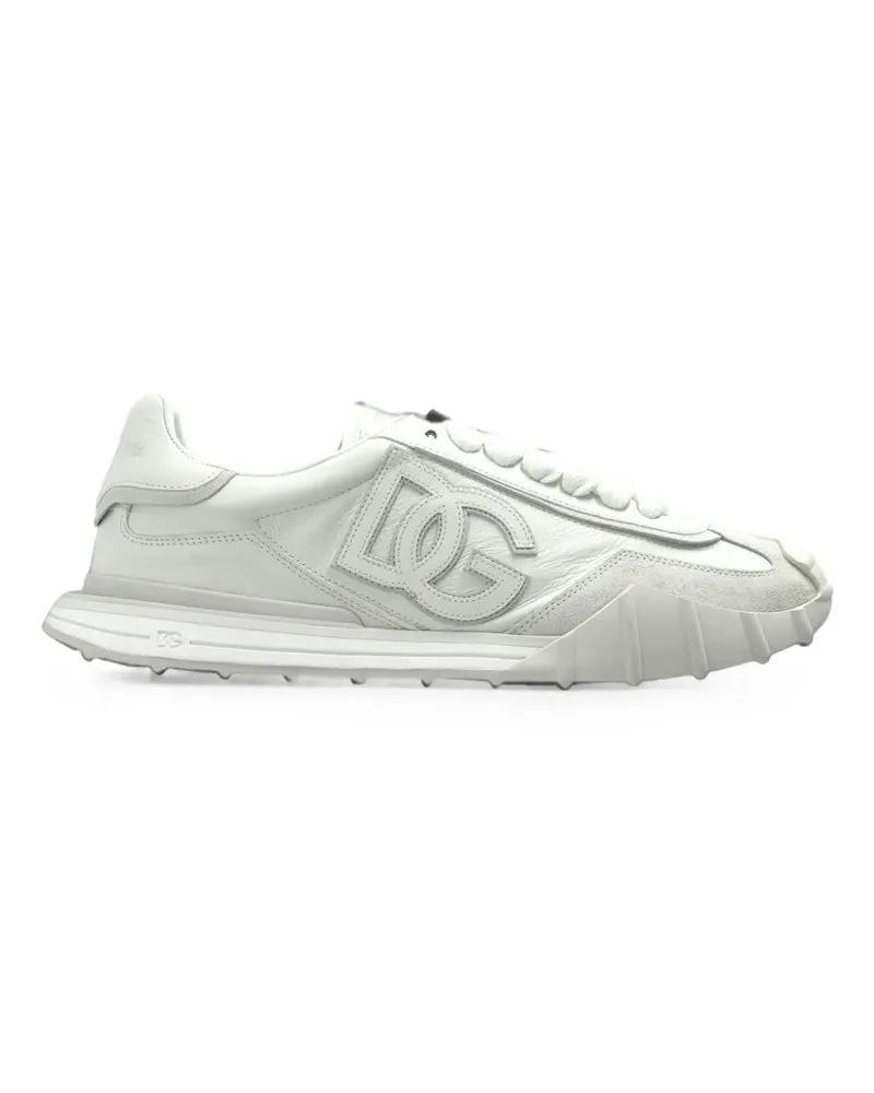 Dolce & Gabbana Athletic logo-patch sneakers - Weiß Weiß