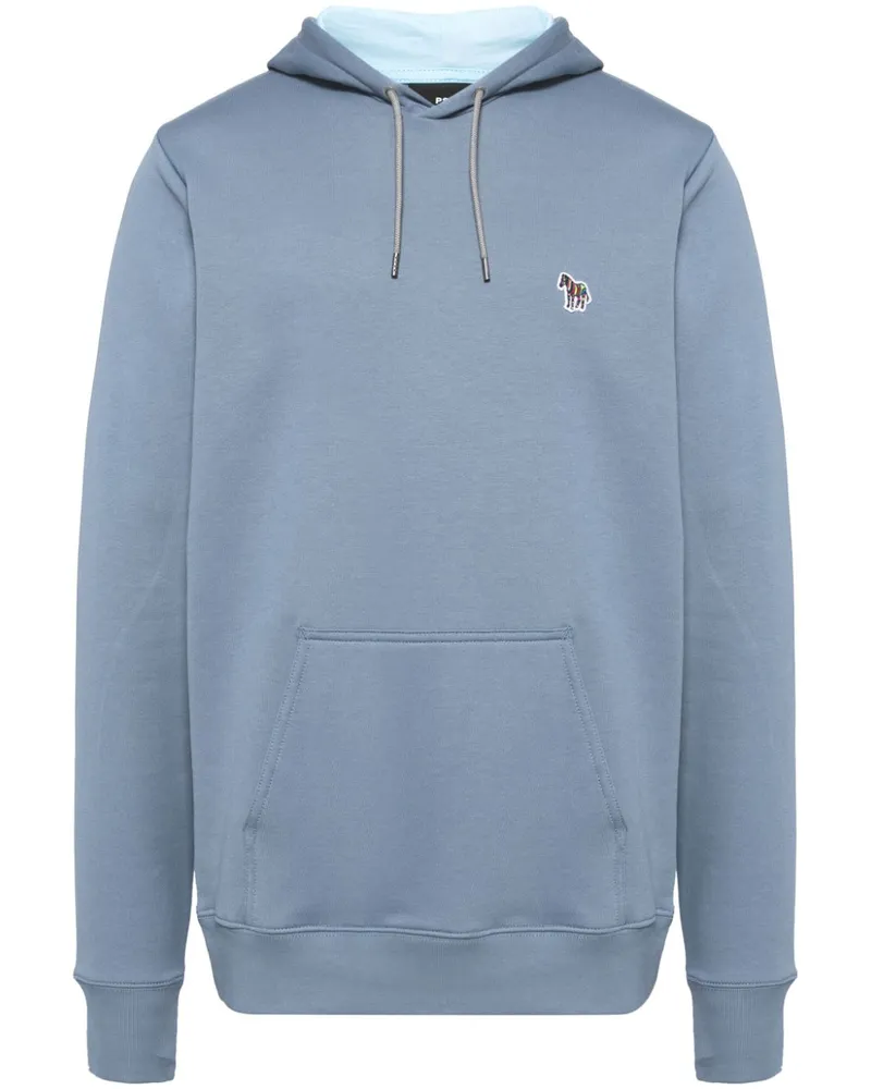 Paul Smith Hoodie aus Bio-Baumwolle - Blau Blau