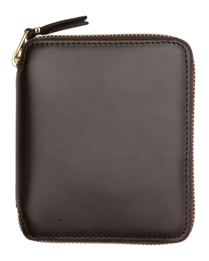 Comme des Garçons Portemonnaie mit Reißverschluss - Braun Braun